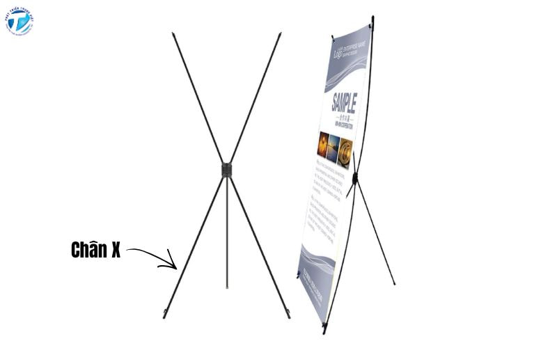 Chân standee X